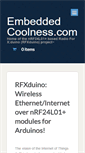 Mobile Screenshot of embeddedcoolness.com